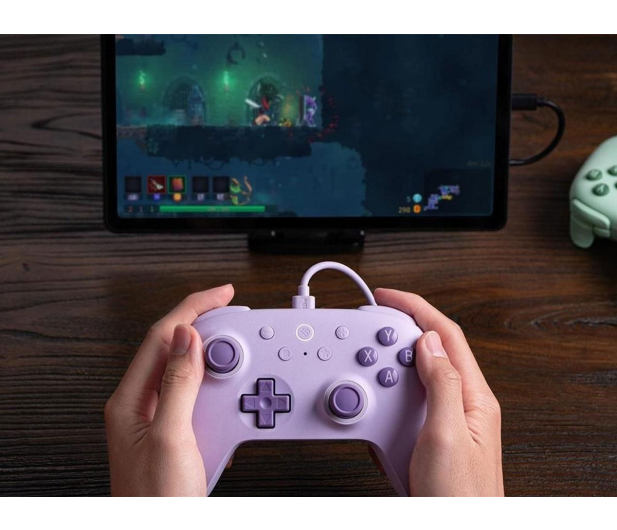 8BitDo Ultimate 2C Wired Pad Purple RET00473 - 1371589 - zdjęcie 5